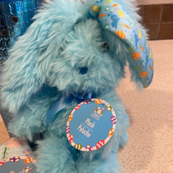 NWT Peeps Tumbler, Kitchen Towel & Plush Bunny Easter Set - Picture 2 of 5